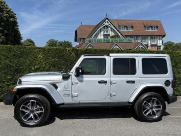 SPOTICAR Jeep Wrangler 2.0 T 380ch 4xe Sahara Command Trac Occasion - Suv-4x4 Hybride Rechargeable  - Saint-cloud - 1203536804_5