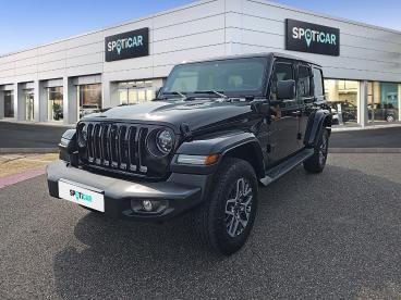SPOTICAR Jeep Wrangler 2.0 T 380ch 4xe Overland Command-trac My23 Occasion - Suv-4x4 Hybride Rechargeable Sting Gray - Reims - 1203651513_1