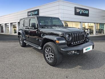 SPOTICAR Jeep Wrangler 2.0 T 380ch 4xe Overland Command-trac My23 Occasion - Suv-4x4 Hybride Rechargeable Sting Gray - Reims - 1203651513_3