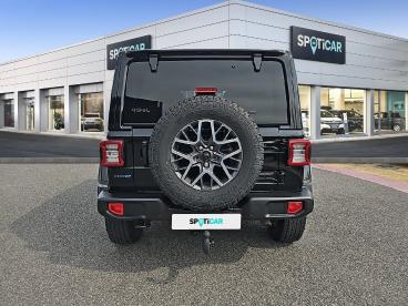 SPOTICAR Jeep Wrangler 2.0 T 380ch 4xe Overland Command-trac My23 Occasion - Suv-4x4 Hybride Rechargeable Sting Gray - Reims - 1203651513_5