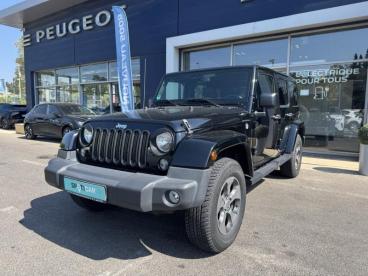 SPOTICAR Jeep Wrangler 2.8 Crd 200ch Sahara Bva Occasion - Suv-4x4 Diesel Black - Marseille - 1203656918_1