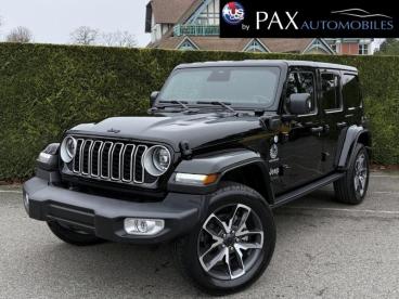 SPOTICAR Jeep Wrangler 2.0 T 380ch 4xe Sahara Command Trac Occasion - Suv-4x4 Hybride Rechargeable Black - Saint-cloud - 1203698079_1