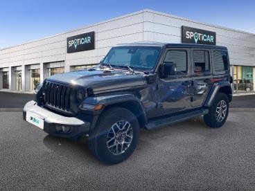 SPOTICAR Jeep Wrangler 2.0 T 380ch 4xe 80th Anniversary Command-trac Occasion - Suv-4x4 Hybride Rechargeable Granite Crystal Métallisée - Aubagne - 1203721199_1