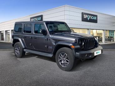 SPOTICAR Jeep Wrangler 2.0 T 380ch 4xe 80th Anniversary Command-trac Occasion - Suv-4x4 Hybride Rechargeable Granite Crystal Métallisée - Aubagne - 1203721199_3