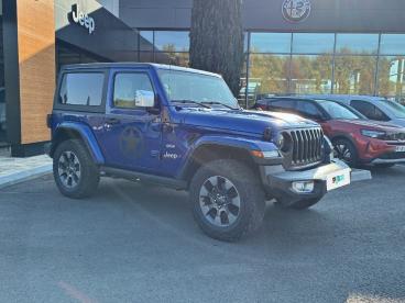 SPOTICAR Jeep Wrangler 2.2 L Multijet Adblue 200 Ch 4x4 Bva8 Overland Occasion - Suv-4x4 Diesel Bleu - Toulouse - 1203728072_3