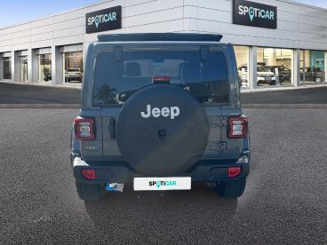 SPOTICAR Jeep Wrangler 2.0 T 380ch 4xe Sahara Command-trac My23 Occasion - Suv-4x4 Hybride Rechargeable Sting Gray - Villeneuve-les-beziers - 1203754938_5