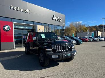 SPOTICAR Jeep Wrangler Unlimited 4xe 2.0 L T 380 Ch Phev 4x4 Bva8 Overlan Occasion - Suv-4x4 Hybride Noir - Gap - 1203755888_4