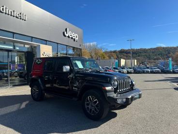 SPOTICAR Jeep Wrangler Unlimited 4xe 2.0 L T 380 Ch Phev 4x4 Bva8 Overlan Occasion - Suv-4x4 Hybride Noir - Gap - 1203755888_5