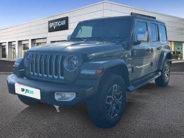 SPOTICAR Jeep Wrangler 2.0 T 380ch 4xe Overland Command-trac My23 Occasion - Suv-4x4 Hybride Rechargeable Sting Gray - Narbonne - 1203775285_1