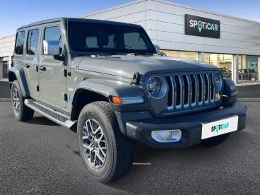SPOTICAR Jeep Wrangler 2.0 T 380ch 4xe Overland Command-trac My23 Occasion - Suv-4x4 Hybride Rechargeable Sting Gray - Narbonne - 1203775285_3