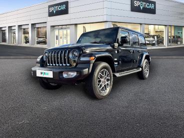 SPOTICAR Jeep Wrangler 2.0 T 380ch 4xe Overland Command-trac My22 Occasion - Suv-4x4 Hybride Rechargeable Black - Brest - 1203776934_1