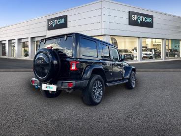 SPOTICAR Jeep Wrangler 2.0 T 380ch 4xe Overland Command-trac My22 Occasion - Suv-4x4 Hybride Rechargeable Black - Brest - 1203776934_3
