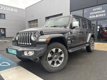 SPOTICAR Jeep Wrangler 2.2 Multijet 200ch Overland Command-trac Bva8 188g Occasion - Suv-4x4 Diesel Granite Crystal Métallisée - Saint Lo - 1203784839_1