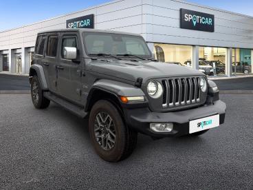 SPOTICAR Jeep Wrangler Unlimited 4xe 2.0 L T 380 Ch Phev 4x4 Bva8 Overlan Occasion - Suv-4x4 Hybride Gris Fonce - Chatenoy Le Royal - 1203810826_3