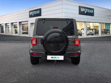 SPOTICAR Jeep Wrangler Unlimited 4xe 2.0 L T 380 Ch Phev 4x4 Bva8 Overlan Occasion - Suv-4x4 Hybride Gris Fonce - Chatenoy Le Royal - 1203810826_5