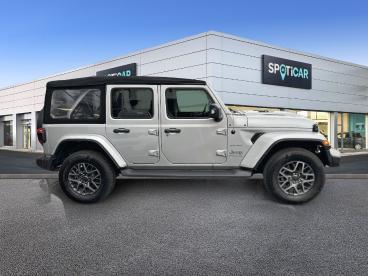 SPOTICAR Jeep Wrangler Unlimited 4xe 2.0 L T 380 Ch Phev 4x4 Bva8 Sahara Occasion - Suv-4x4 Hybride Gris Fonce - Villefranche sur saone - 1203814699_4