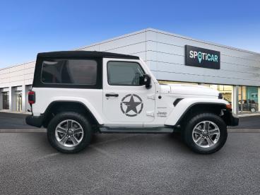 SPOTICAR Jeep Wrangler 2.2 L Multijet Adblue 200 Ch 4x4 Bva8 Sahara Occasion - Suv-4x4 Diesel Blanc - Macon Cedex 9 - 1203825650_4