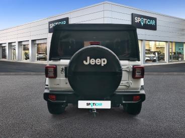 SPOTICAR Jeep Wrangler 2.2 L Multijet Adblue 200 Ch 4x4 Bva8 Sahara Occasion - Suv-4x4 Diesel Blanc - Macon Cedex 9 - 1203825650_5