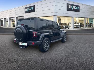 SPOTICAR Jeep Wrangler 2.0 T 380ch 4xe Overland Command-trac My23 Occasion - Suv-4x4 Hybride Rechargeable Black - Brest - 1203862945_3