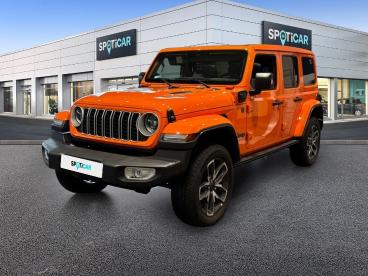 SPOTICAR Jeep Wrangler Unlimited 4xe 2.0 T 380 Ch Phev 4x4 Bva8 Sahara Occasion - Suv-4x4 Hybride Joose - Chatenoy Le Royal - 1203866722_1