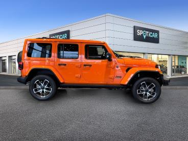 SPOTICAR Jeep Wrangler Unlimited 4xe 2.0 T 380 Ch Phev 4x4 Bva8 Sahara Occasion - Suv-4x4 Hybride Joose - Chatenoy Le Royal - 1203866722_4