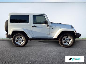 SPOTICAR Jeep Wrangler 2.8 Crd 200 Fap Sahara Bva Occasion - Suv-4x4 Diesel Bright White - Perpignan - 1203880773_4
