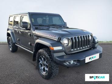 SPOTICAR Jeep Wrangler 2.2 Multijet 200ch Rubicon Rock-trac Bva8 Occasion - Suv-4x4 Diesel Gris - Narbonne - 1203887301_3