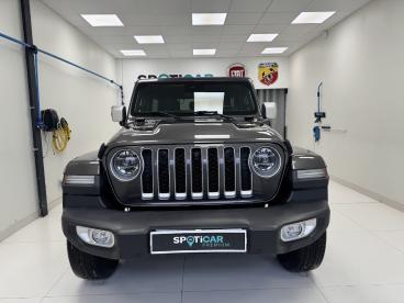 SPOTICAR Jeep Wrangler 2.0 I T 380 4xe Overland 4wd Auto Occasion - Suv-4x4 Hybride Rechargeable Gris Foncé - Yvetot - 1203893272_2