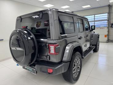 SPOTICAR Jeep Wrangler 2.0 I T 380 4xe Overland 4wd Auto Occasion - Suv-4x4 Hybride Rechargeable Gris Foncé - Yvetot - 1203893272_4