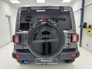 SPOTICAR Jeep Wrangler 2.0 I T 380 4xe Overland 4wd Auto Occasion - Suv-4x4 Hybride Rechargeable Gris Foncé - Yvetot - 1203893272_5