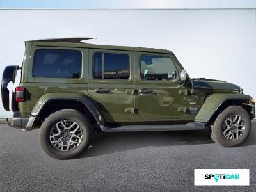 SPOTICAR Jeep Wrangler 2.0 T 380ch 4xe Overland Command-trac My23 Occasion - Suv-4x4 Hybride Rechargeable Sarge Green - Perpignan - 1203894444_4