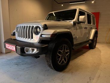 SPOTICAR Jeep Wrangler 2.0 I T 380 4xe Overland 4wd Auto Occasion - Suv-4x4 Hybride Rechargeable Gris Clair - Ajaccio - 1203931127_1