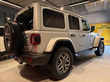 SPOTICAR Jeep Wrangler 2.0 I T 380 4xe Overland 4wd Auto Occasion - Suv-4x4 Hybride Rechargeable Gris Clair - Ajaccio - 1203931127_3