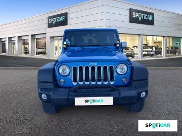 SPOTICAR Jeep Wrangler 2.8 Crd 200 - 4x4 Rock Trac Unlimited Bva Rubicon Occasion - Suv-4x4 Diesel Bleu - Gap - 1203966085_4