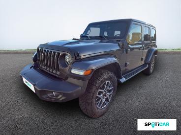 SPOTICAR Jeep Wrangler 2.0 T 380ch 4xe 80th Anniversary Command-trac Occasion - Suv-4x4 Hybride Rechargeable Granite Crystal Métallisée - Narbonne - 1203969212_1