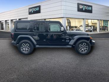 SPOTICAR Jeep Wrangler 2.0 T 380ch 4xe Overland Command-trac My23 Occasion - Suv-4x4 Hybride Rechargeable Black - Brest - 1203993992_2