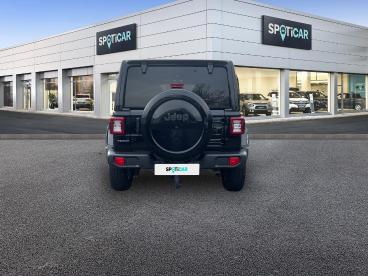 SPOTICAR Jeep Wrangler 2.0 T 380ch 4xe Overland Command-trac My23 Occasion - Suv-4x4 Hybride Rechargeable Black - Brest - 1203993992_5