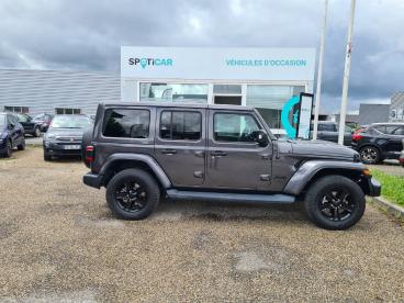 SPOTICAR Jeep Wrangler Unlimited 2.2 L Multijet Adblue 200 Ch 4x4 Bva8 Ru Occasion - Suv-4x4 Diesel Gris - Boe - 1204006185_1