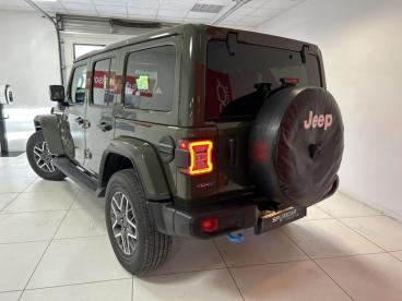 SPOTICAR Jeep Wrangler 2.0 T 380ch 4xe Overland Command-trac My23 Occasion - Suv-4x4 Hybride Rechargeable Sarge Green - Bretigny Sur Orge - 1204010020_2