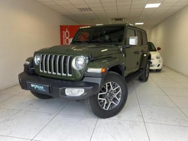 SPOTICAR Jeep Wrangler 2.0 T 380ch 4xe Overland Command-trac My23 Occasion - Suv-4x4 Hybride Rechargeable Sarge Green - Bretigny Sur Orge - 1204010020_3