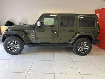 SPOTICAR Jeep Wrangler 2.0 T 380ch 4xe Overland Command-trac My23 Occasion - Suv-4x4 Hybride Rechargeable Sarge Green - Bretigny Sur Orge - 1204010020_5
