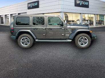 SPOTICAR Jeep Wrangler 2.2 Multijet 200ch Sahara Command-trac Bva8 188g Occasion - Suv-4x4 Diesel Gris - Quimper - 1204015407_2