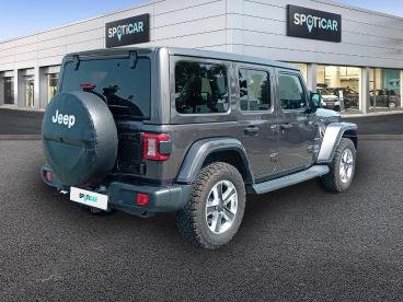SPOTICAR Jeep Wrangler 2.2 Multijet 200ch Sahara Command-trac Bva8 188g Occasion - Suv-4x4 Diesel Gris - Quimper - 1204015407_3