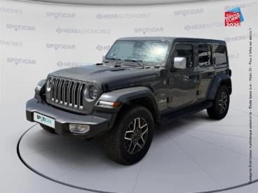 SPOTICAR Jeep Wrangler 2.0 T 380ch 4xe Overland Command-trac My23 Occasion - Suv-4x4 Hybride Rechargeable Earl Gray - Dijon - 1204016285_1