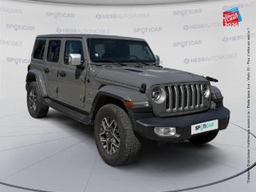 SPOTICAR Jeep Wrangler 2.0 T 380ch 4xe Overland Command-trac My23 Occasion - Suv-4x4 Hybride Rechargeable Earl Gray - Dijon - 1204016285_3