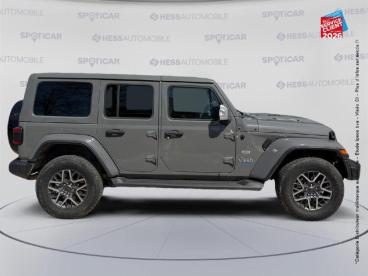 SPOTICAR Jeep Wrangler 2.0 T 380ch 4xe Overland Command-trac My23 Occasion - Suv-4x4 Hybride Rechargeable Earl Gray - Dijon - 1204016285_4