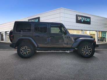 SPOTICAR Jeep Wrangler Unlimited 4xe 2.0 L T 380 Ch Phev 4x4 Bva8 First E Occasion - Suv-4x4 Hybride Gris Clair - Macon - 1204028155_4