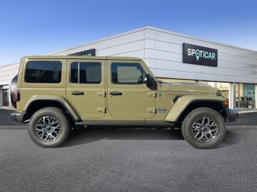SPOTICAR Jeep Wrangler 2.0 T 380ch 4xe Sahara Command Trac Occasion - Suv-4x4 Hybride Rechargeable Military Green 1941 - Perpignan - 1204029464_4
