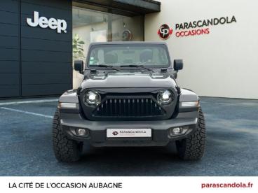 SPOTICAR Jeep Wrangler 2.0 T 380ch 4xe 80th Anniversary Command-trac Occasion - Suv-4x4 Hybride Rechargeable Granite Crystal Métallisée - Aubagne - 1204034380_2