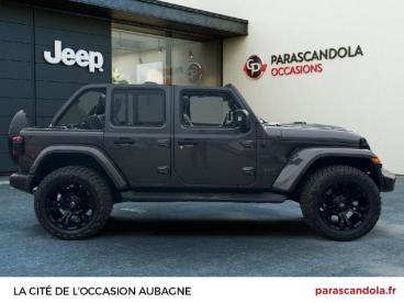 SPOTICAR Jeep Wrangler 2.0 T 380ch 4xe 80th Anniversary Command-trac Occasion - Suv-4x4 Hybride Rechargeable Granite Crystal Métallisée - Aubagne - 1204034380_4